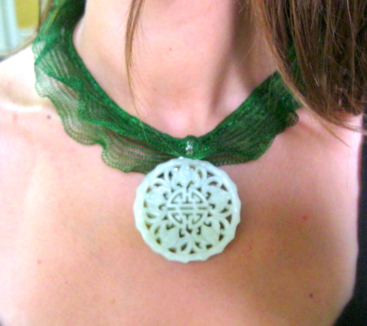 İNDA JEWELLERY DESIGN MADE BY RÜVEYDA JADE NECKLACE...