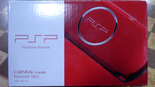 PSP 3007 盒子正面