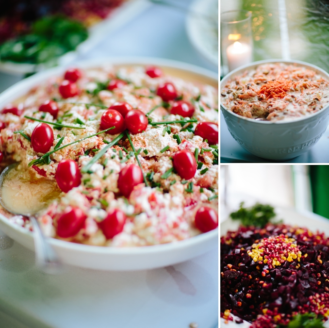 Gorgeous buffet food details by STUDIO 1208