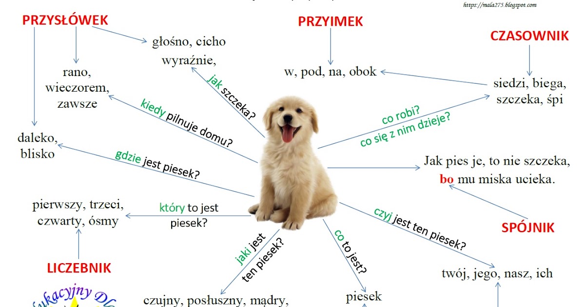 Będzie Jaka To Część Mowy BLOG EDUKACYJNY DLA DZIECI: CZĘŚCI MOWY
