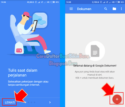 cara membuat daftar riwayat hidup dengan hp android