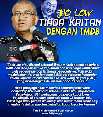 Image result for KPN - jho low tak terlibat dgn 1mdb