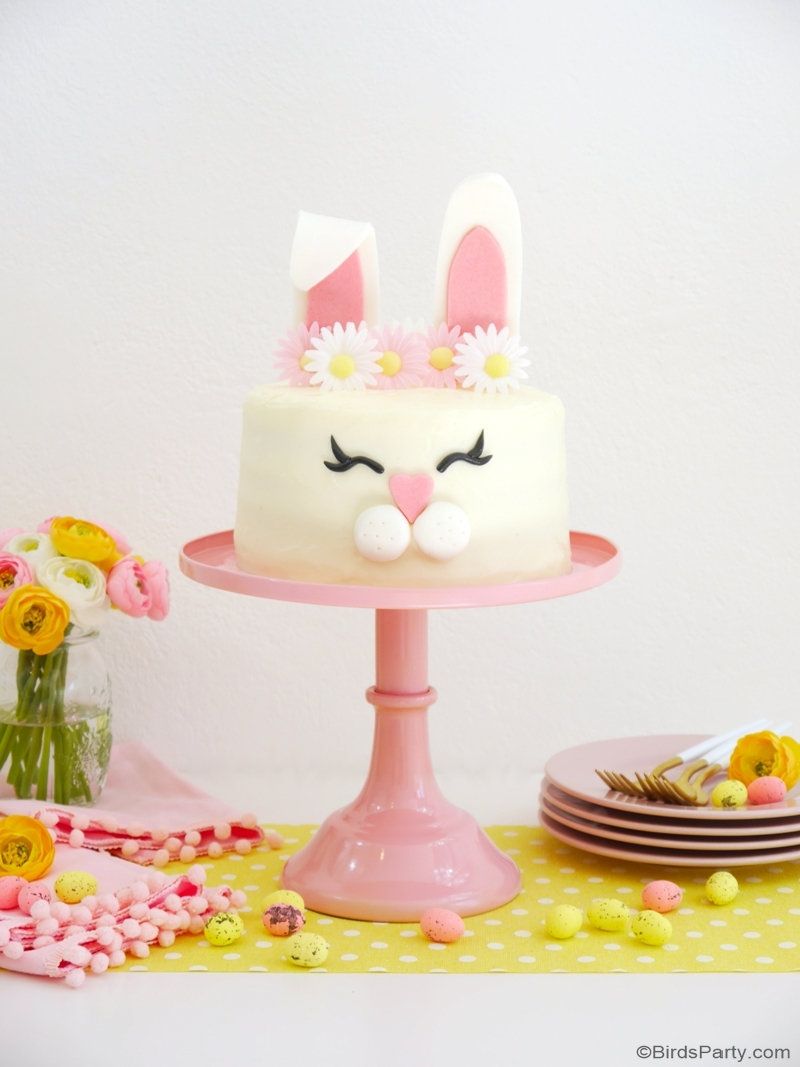 How to Make an Easter Bunny Cake ???????????? - Party Ideas | Party ...