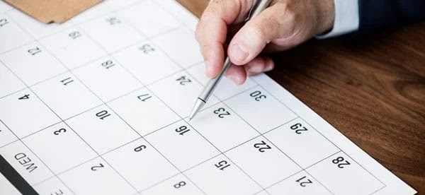 Scheduling your blog posts