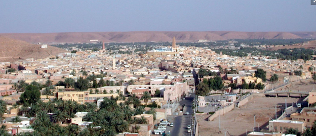 Desert garden of Ghardaïa, Algeria Desert garden of Ghardaïa, Algeria