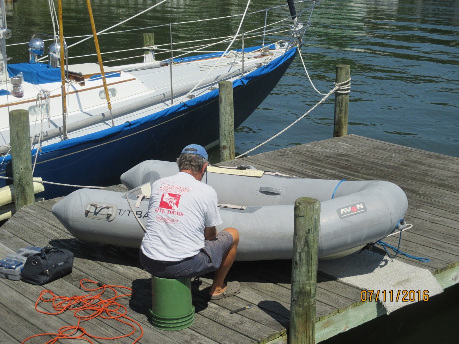 Greek's Folly on the Great Loop Mobjack Bay to Deltaville