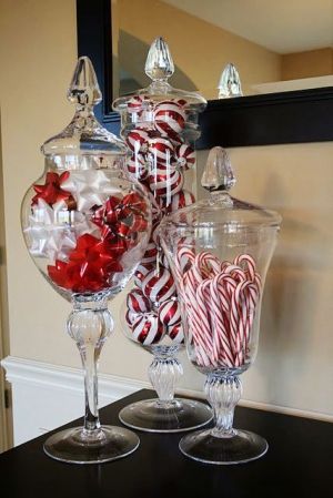 Decoracion DIY Navidad: Candy jarron chucherias