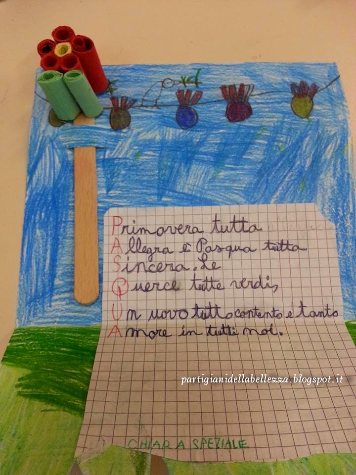 (p)artigiani della bellezza Pasqua, acrostici e primavere (p)artigiani della bellezza Pasqua, acrostici e primavere