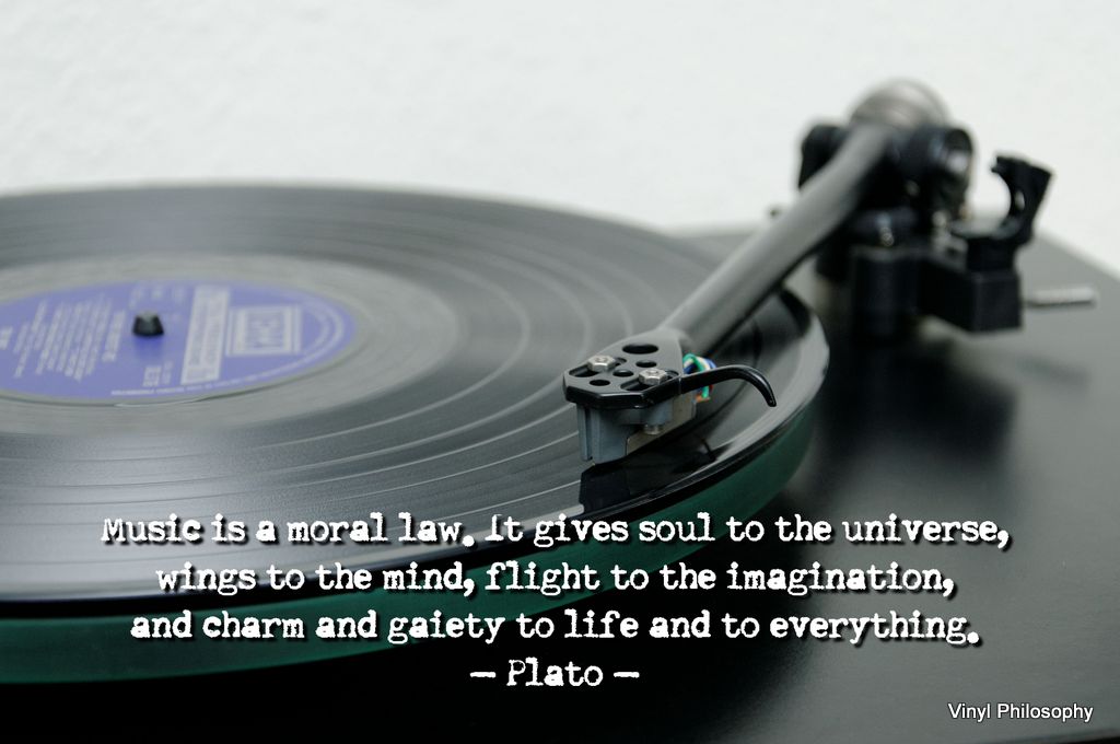 Plato quote about Music