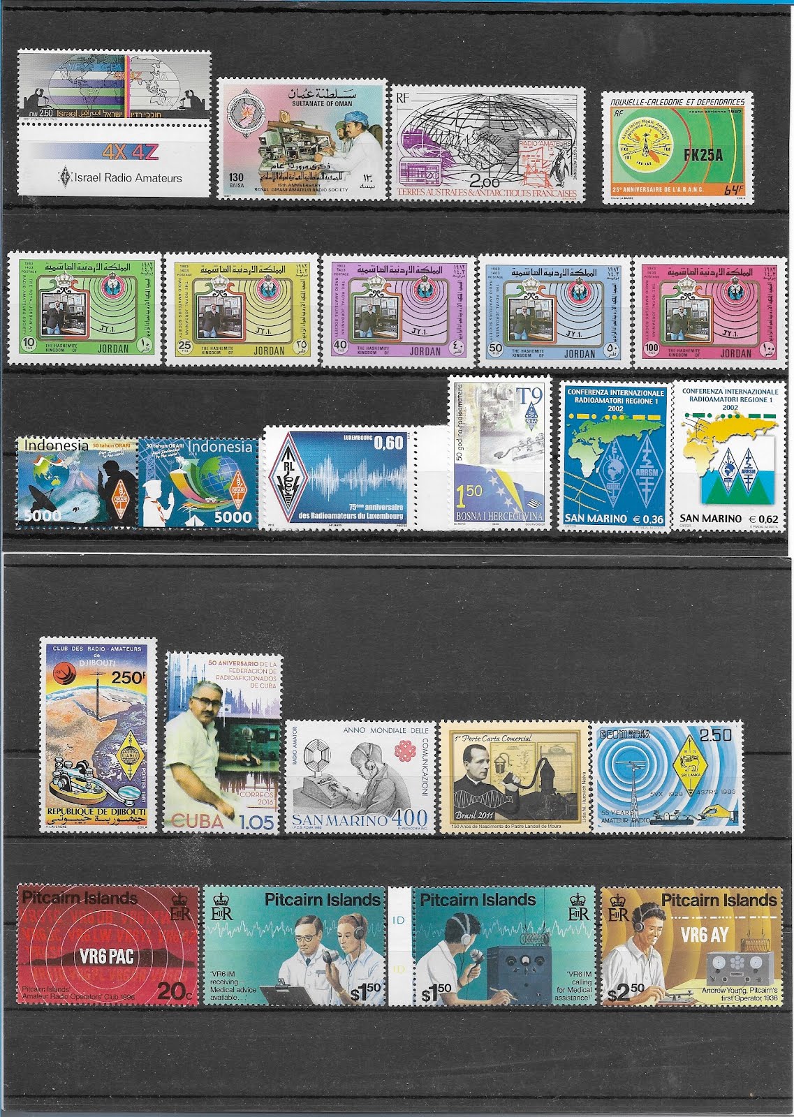 Ham Radio Stamps