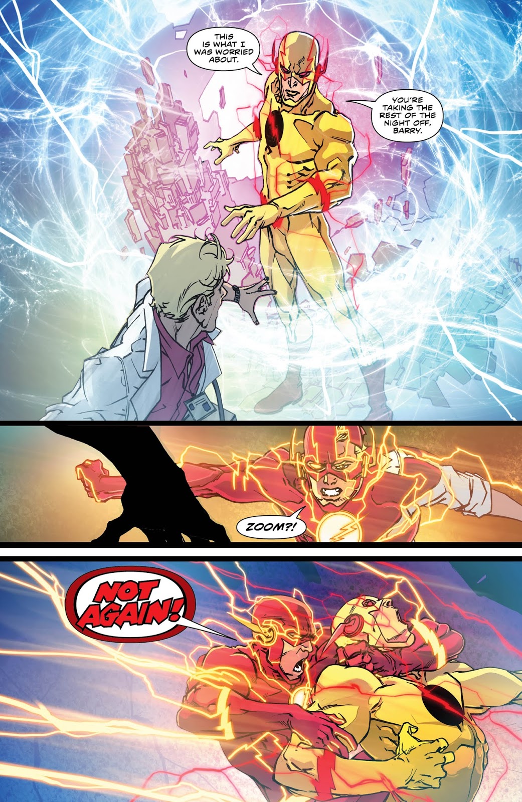 PREVIEW PAGES FROM THE FLASH VOL. 1 LIGHTNING STRIKES TWICE