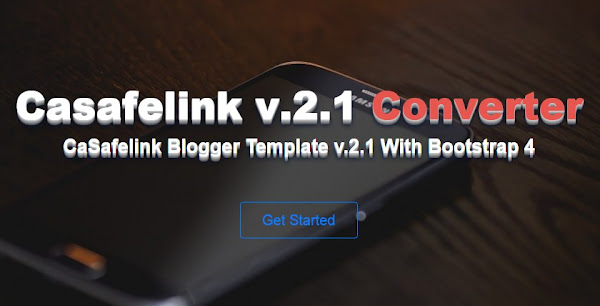 Safelink Blogger Template