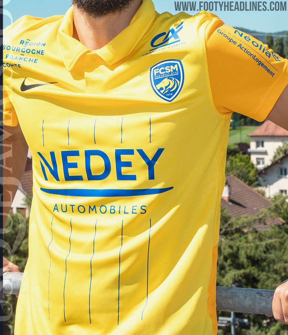 No More Lotto Nike FC SochauxMontbéliard 2021 Home Kit Released Footy Headlines
