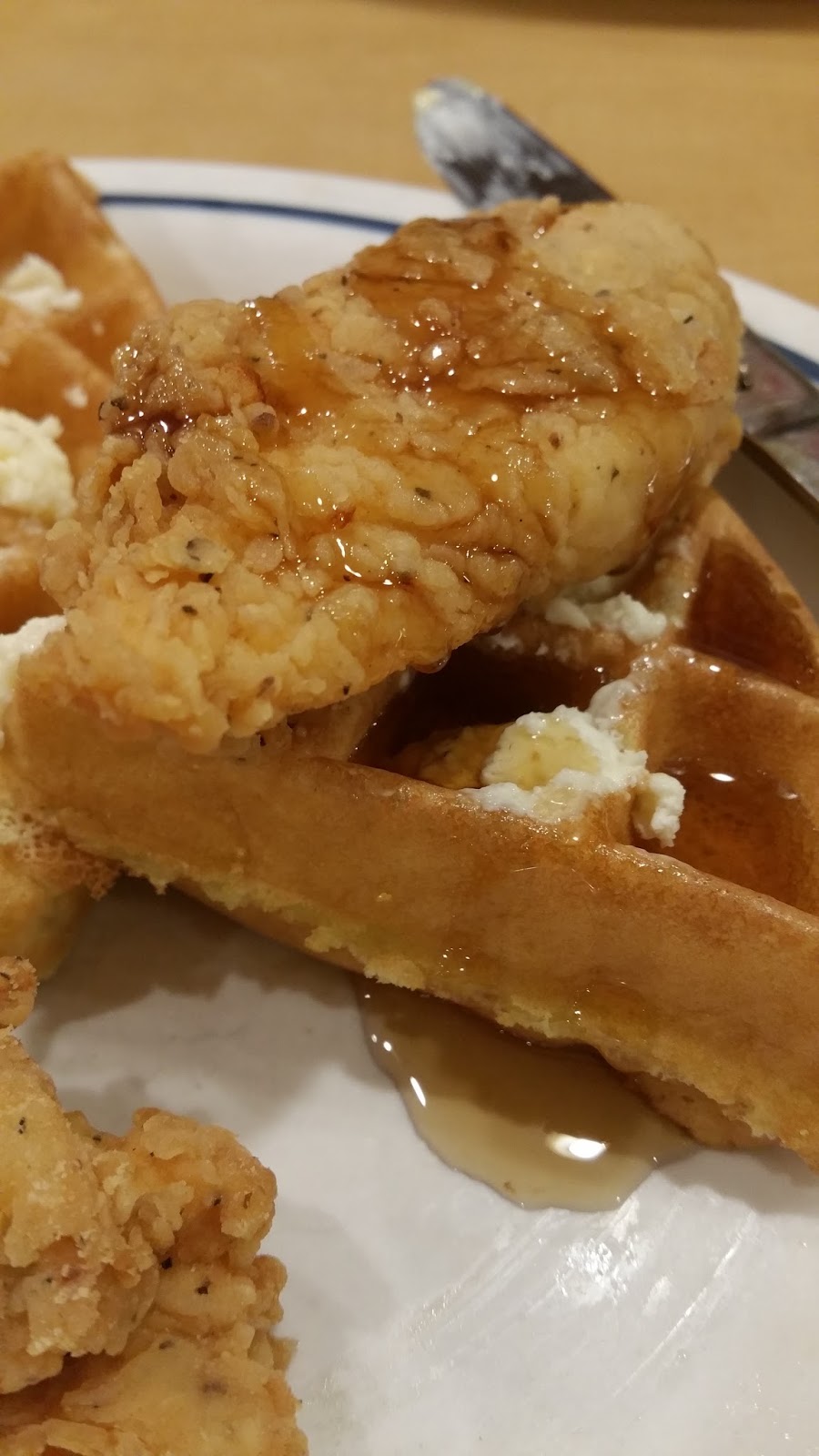 so little thyme. IHOP'S Fried Chicken and Waffle