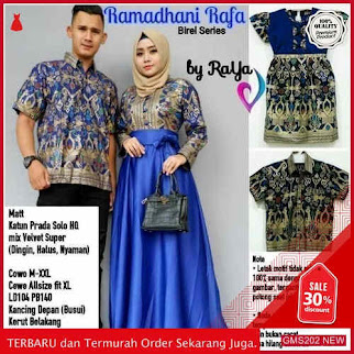 GMS202 STJW202C79 Couple Ramadhani Rafa Sarimbit Batik Dropship SK0067031094