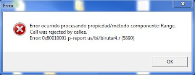 Tecnología habitual: Serie: errores de windows y demás CCL