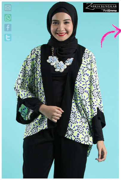 Contoh Foto Baju Muslim Modern Terbaru 2016: Desain Model ...