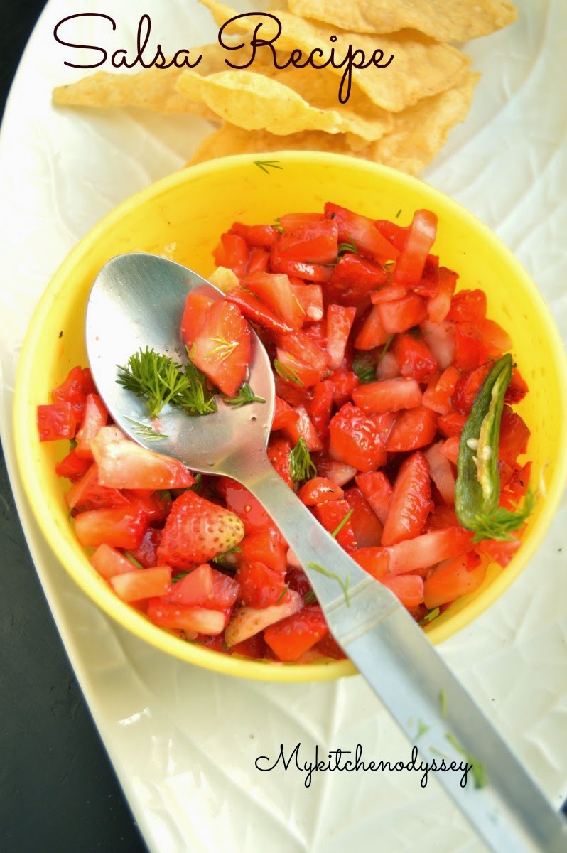 Strawberry salsa recipe