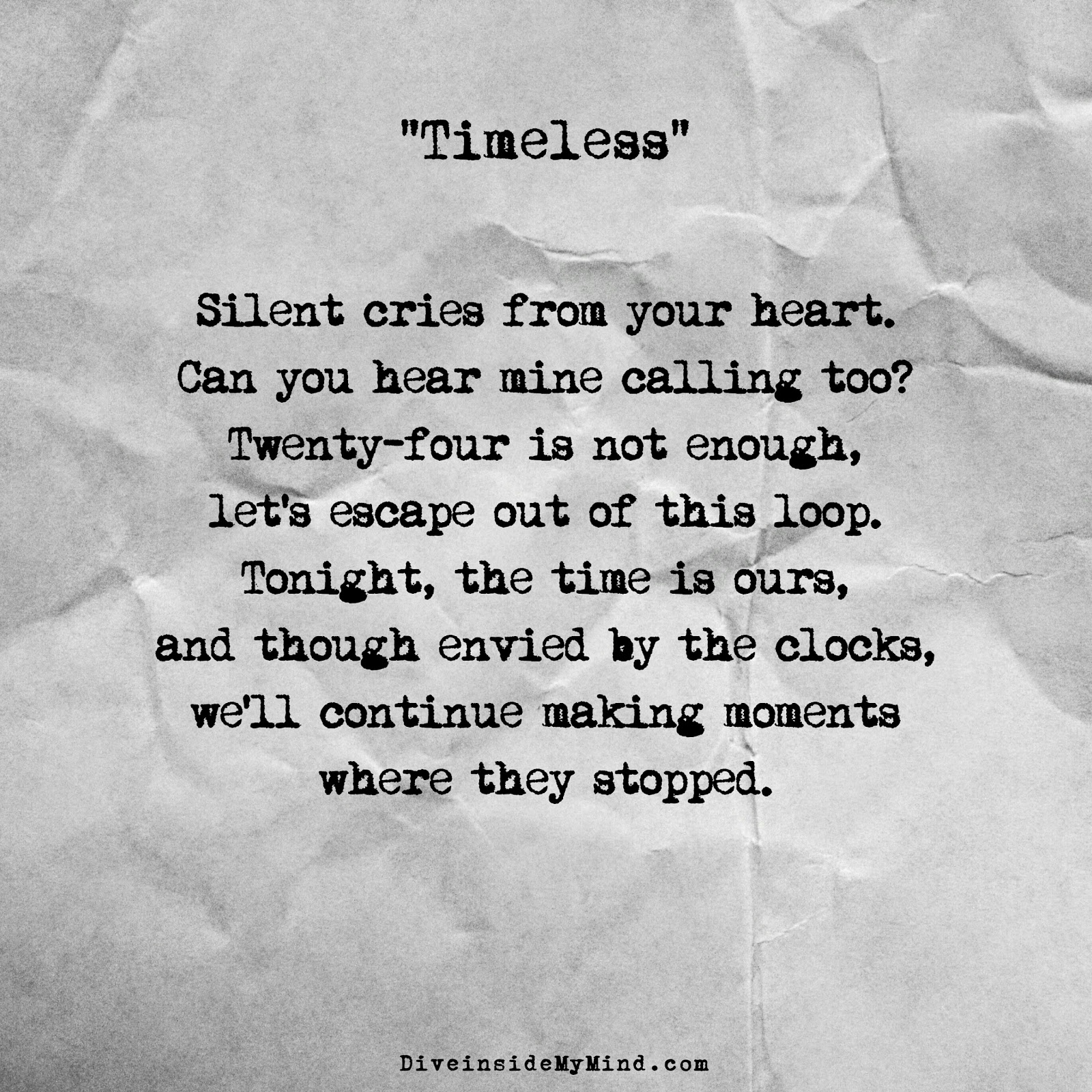 Dive inside My Mind Timeless