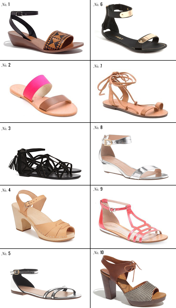 10 Summer Sandals That You (And I) Need Right Now - Triple Max Tons
