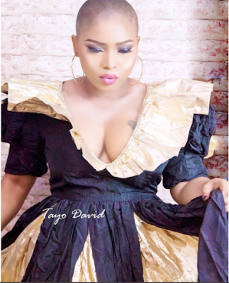 Halima Abubakar goes bald in first post Surgery Photoshoot