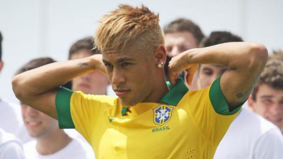 Neymar hairstyle 2014