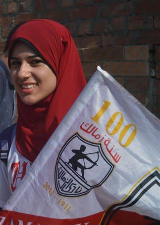 صور مشجعات الزمالك