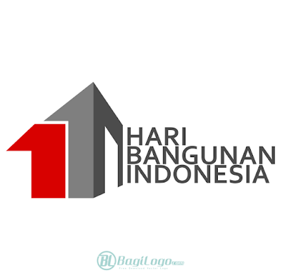 Hari Bangunan Indonesia Logo Vector