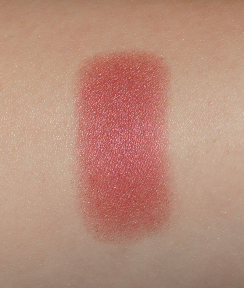 mac breezy sheertone shimmer blush review swatch perfect autumn winter blusher shade red plum toned
