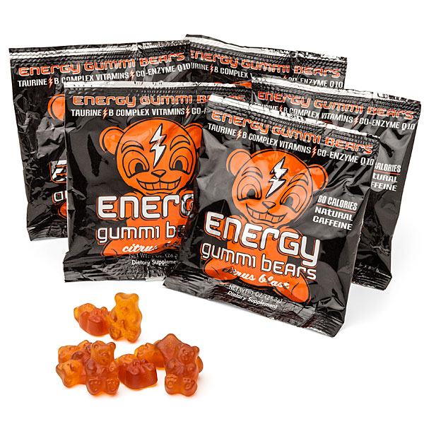 CAFFEINE! Review for Energy Gummi Bears