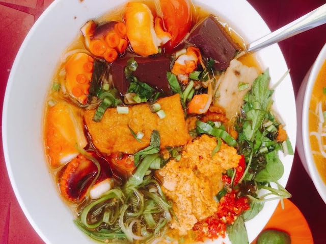 Bún riêu cua – Bạch tuộc Bún riêu cua – Bạch tuộc