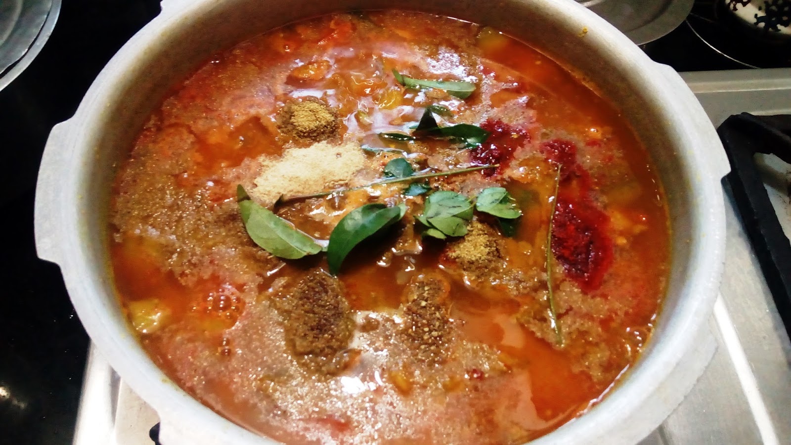 Spicy Foods Zone Sambar Traditional Keral style Vegetable Curry