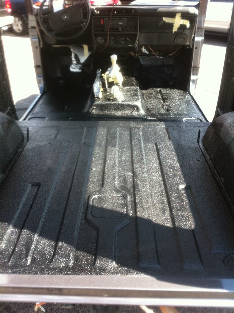 Snow GWagon Interior Update GWagon Carpet