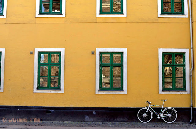 Bicicleta en Copenhague Bicicleta en Copenhague