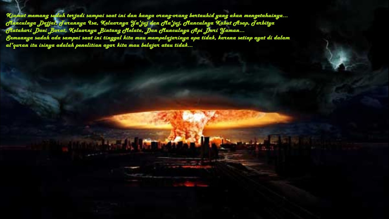 Kebenaran Islam: Apakah Benar Kiamat Sudah Terjadi Di Zaman ini