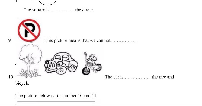 Soal Bahasa Inggris Kelas 6 SD Directions and Locations