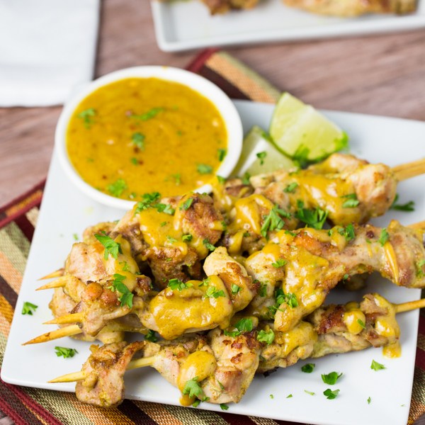Maple Cashew/PB Chicken Satay