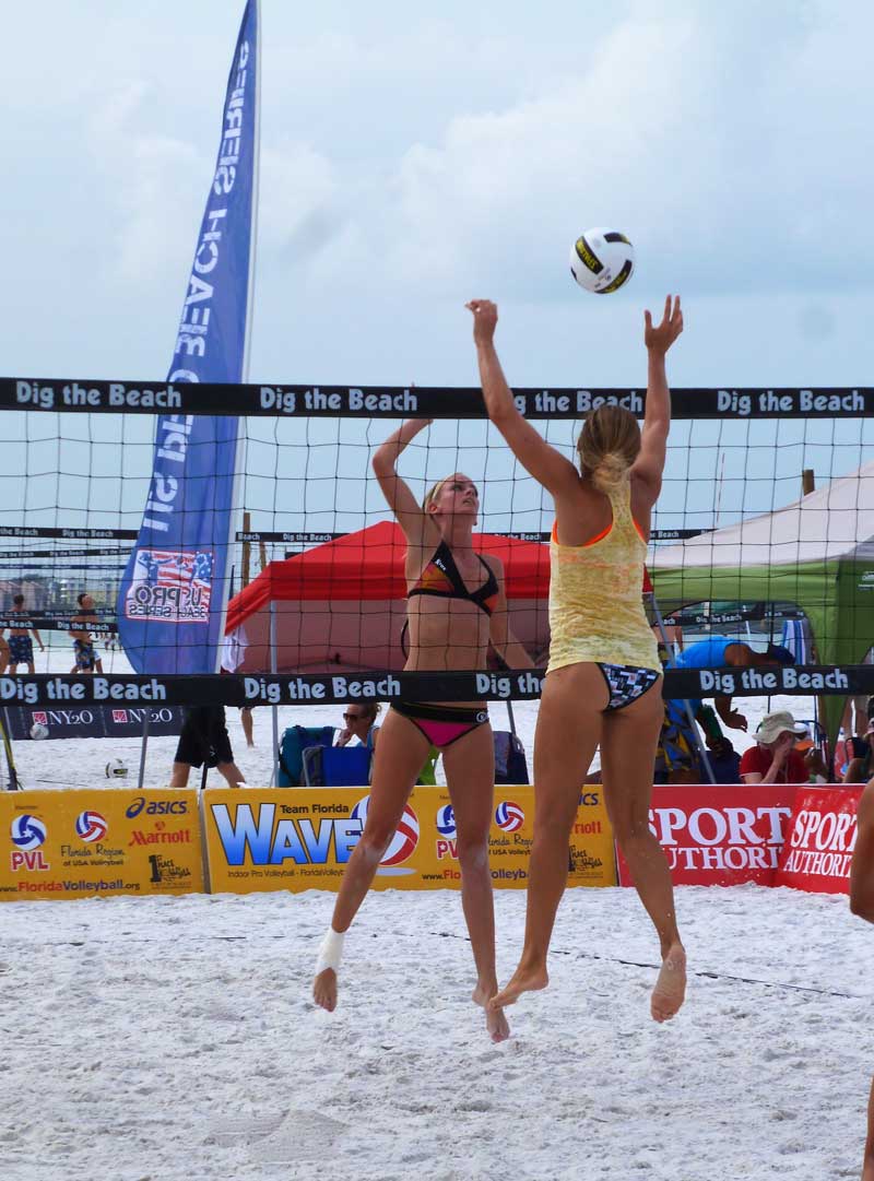 Where's Eldo? "Dig the Beach!" Volleyball Tournament and Beach Babes