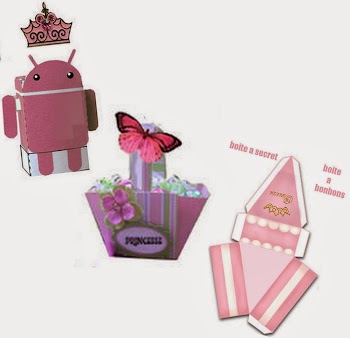 Princesa: Cajas para Imprimir Gratis.
