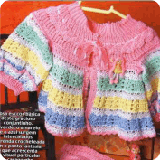 Conjunto de Bebé tejido a Crochet Conjunto de Bebé tejido a Crochet