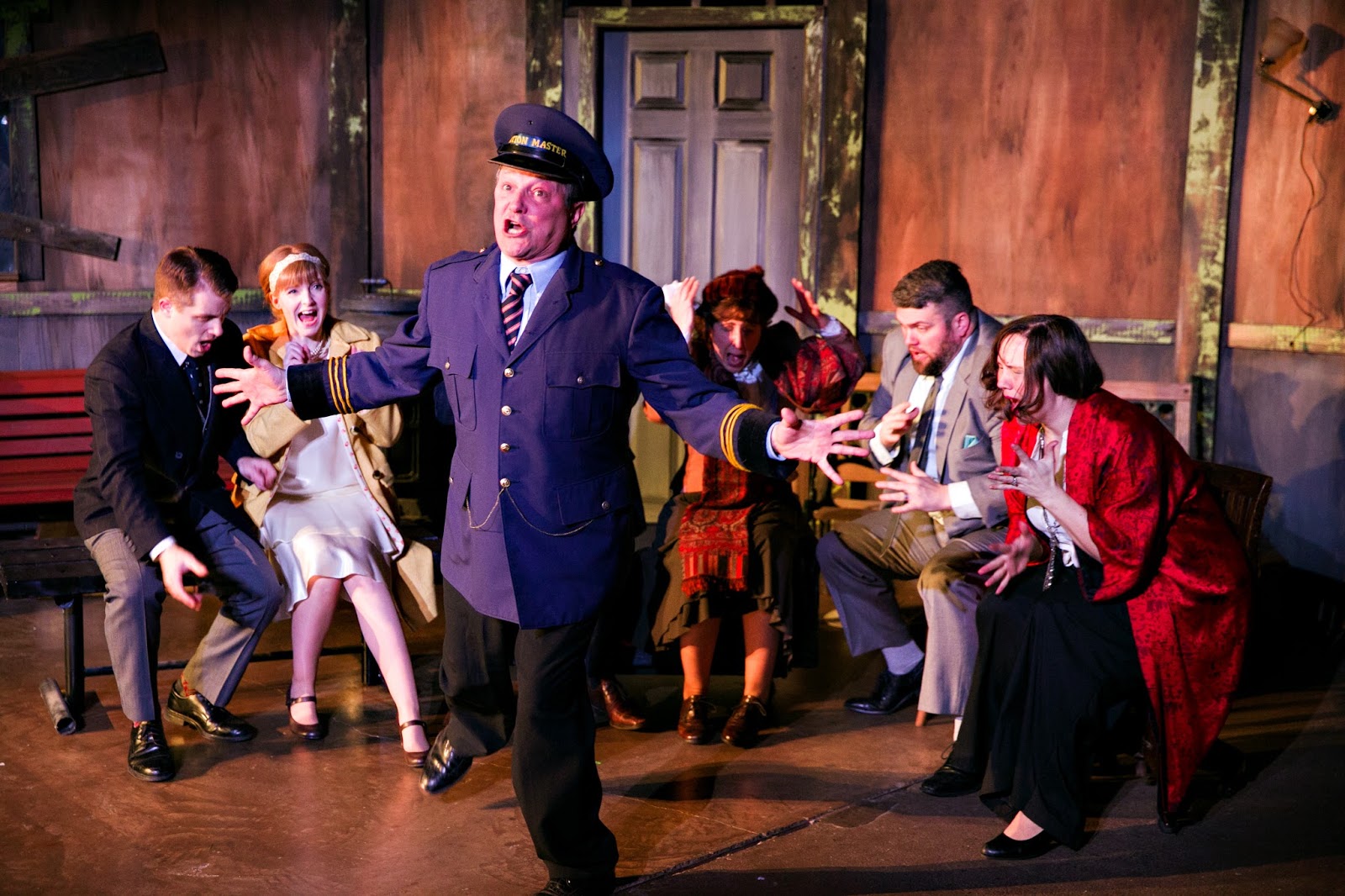 Single White Fringe Geek Review The Ghost Train Mission Theatre