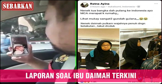 BERIKUT INFORMASI TERKINI DARI Ibu Binti Daimah Tamami , Setelah Diburu Dan Akan Dipersekusi FPI