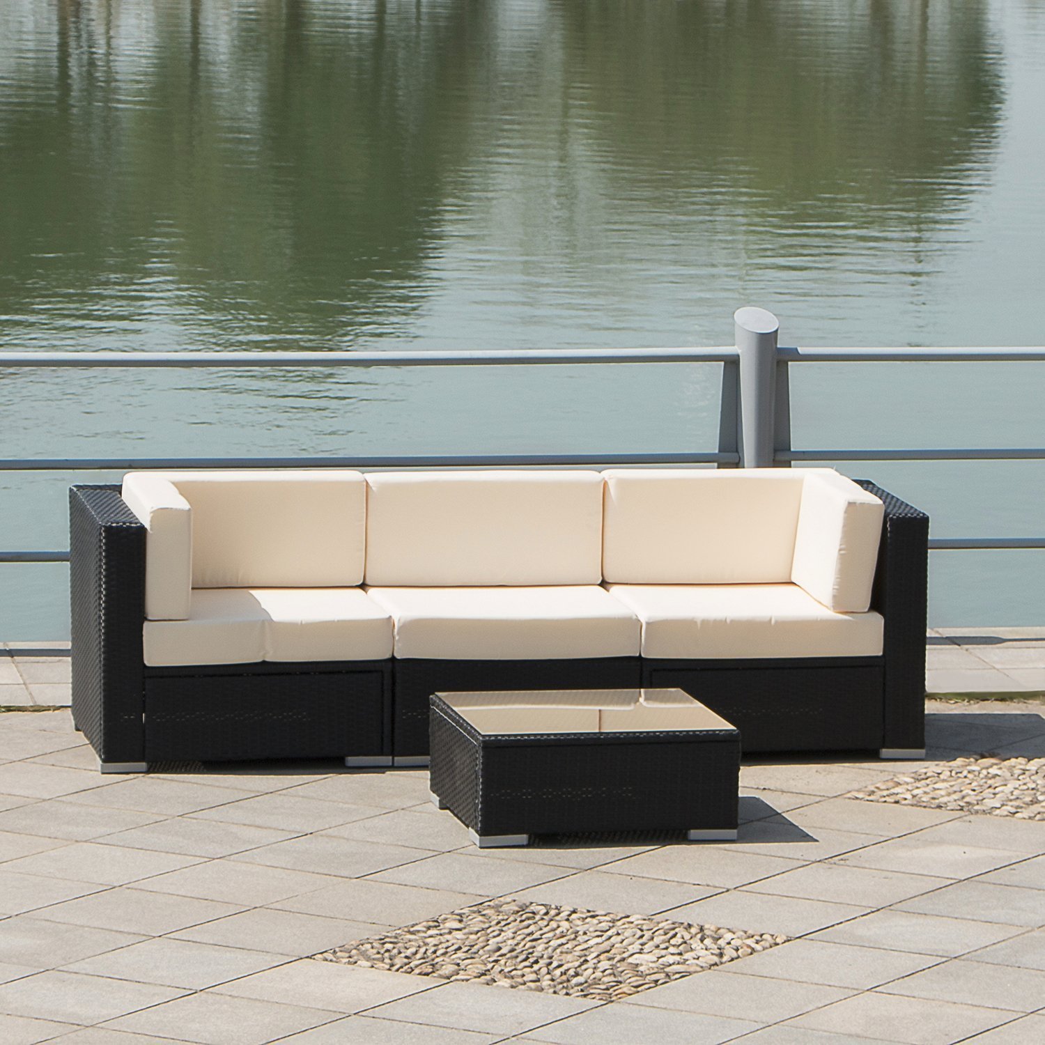Walcut Series Of Hawaii Beach 4pcs Patio Rattan High Quality Walcut Series Of Hawaii Beach 4pcs Patio Rattan High Quality Wicker Sofa Couch With Table Furniture