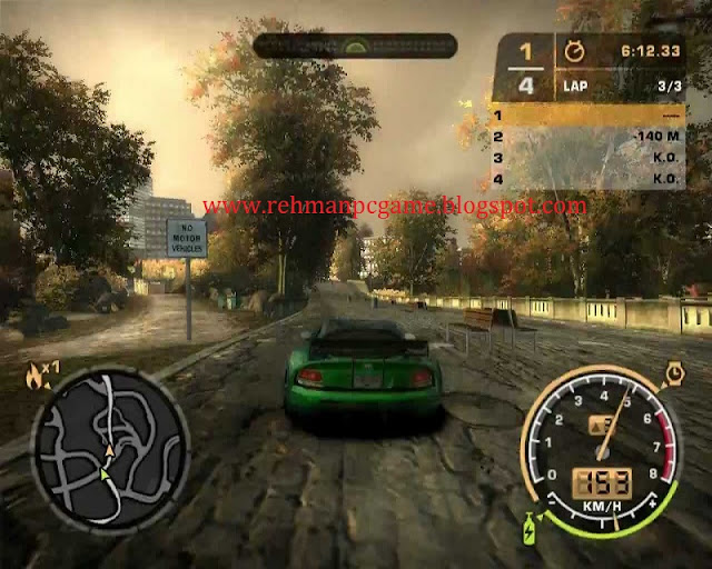 Need For Speed Most Wanted Black Edition PC Game Download For All Windows