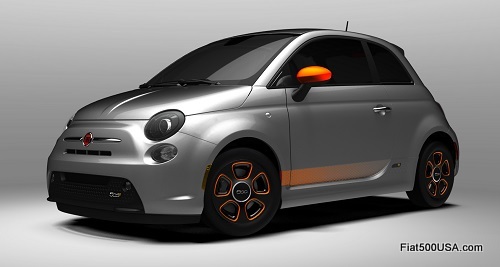 Fiat 500e with eSport Package