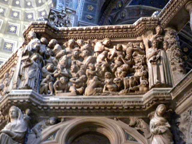 Siena cathedral pulpit panel