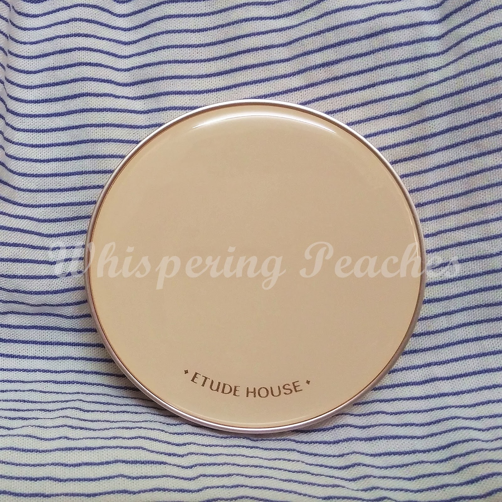 Whispering Peaches Etude House Real Powder Cushion SPF50+/PA+++ Review