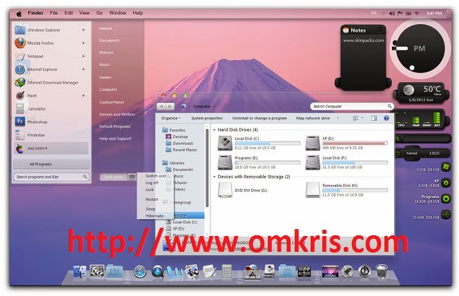 Tema Apple Mac OS X Lion 10.7