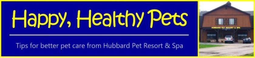 Happy, Healthy Pets - Tips for better pet care from Hubbard Pet Resort & Spa