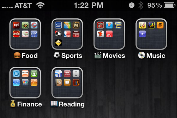 iPhone tips: How to create and organize iOS folders ~ TechnoSlate